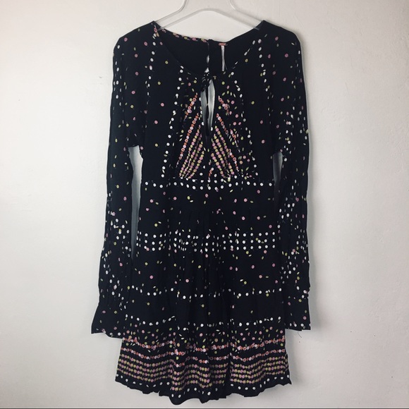 LAST CHANCE NEW Free People Black Dress Size 10/12 - Picture 6 of 8